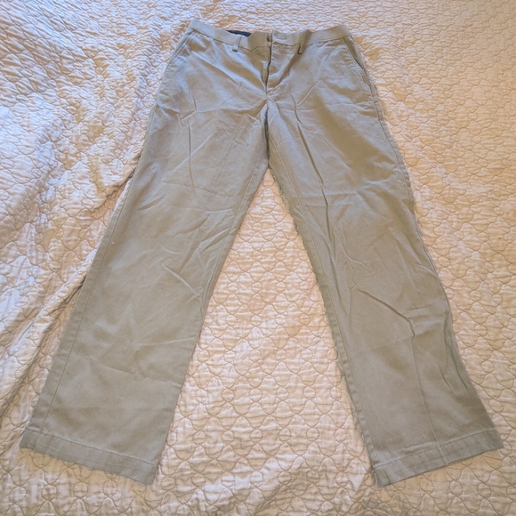 Croft and Barrow 36x32 khaki pants - Picture 1 of 5